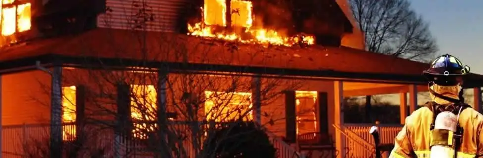 fire damage repair emergency response at a residential property affected by an active house fire in Arlington, TX